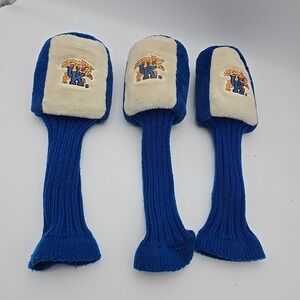 University of Kentucky Wildcats Logo Golf Club Headcovers Woods 1 3 X‎